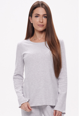 Піжама жіноча бавовна рубчик Wiktoria 1701S