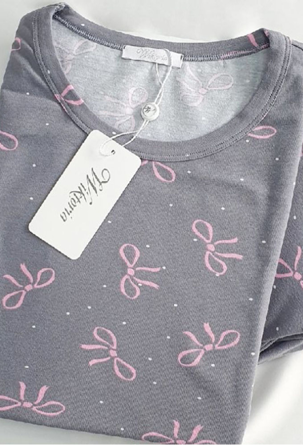 Пижама женская хлопок Wiktoria 1703S фото