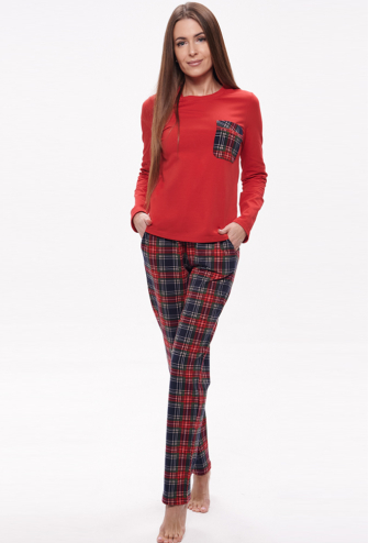 Пижама женская хлопок Wiktoria 1707