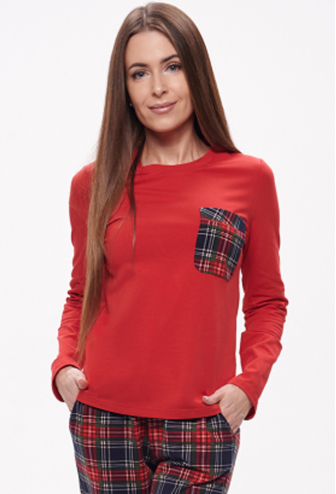 Пижама женская хлопок Wiktoria 1707