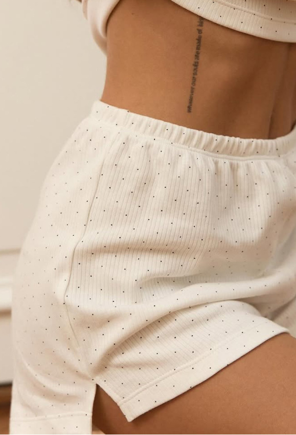 Пижама женская хлопок рубчик Flirty Dot Your Touch FD-6142 фото