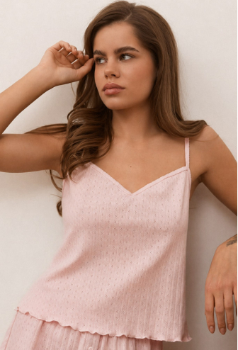 Піжама жіноча трикотажна Sandra Your Touch SN-6025RZ