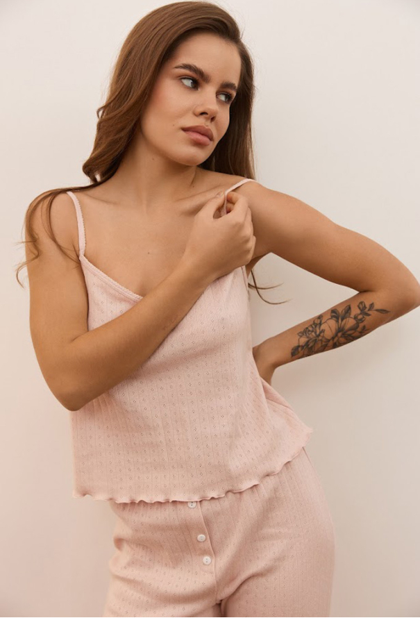 Пижама женская трикотажная Sandra Your Touch SN-7060 фото