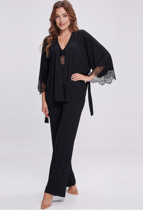 Пижама женская комплект вискоза Shato 2711BL фото