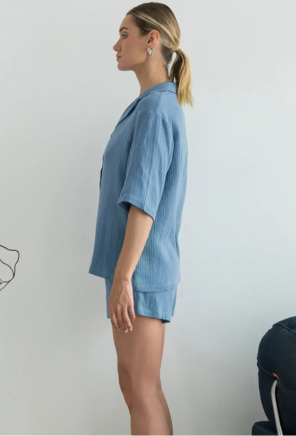 Пижама женская муслиновая Butterfly Forly ML0081-06-58 фото