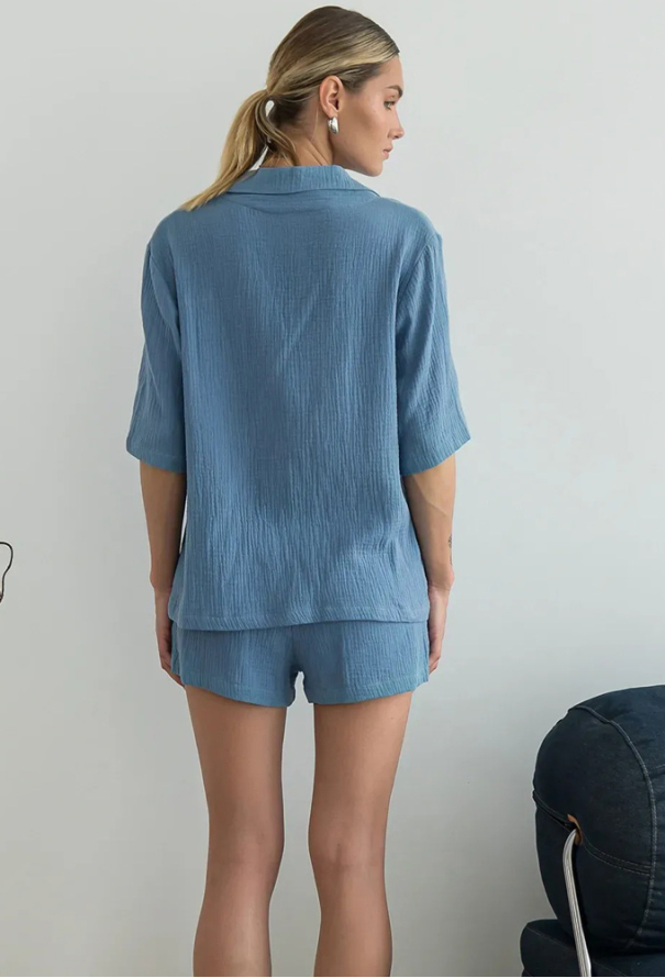 Пижама женская муслиновая Butterfly Forly ML0081-06-58 фото