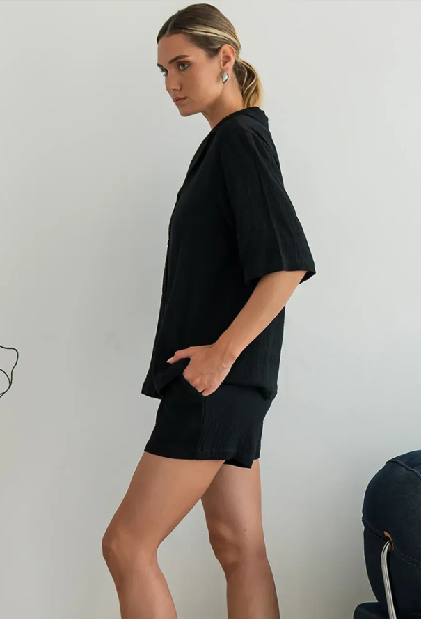 Пижама женская муслиновая Darkness Forly ML0081-16-58 фото