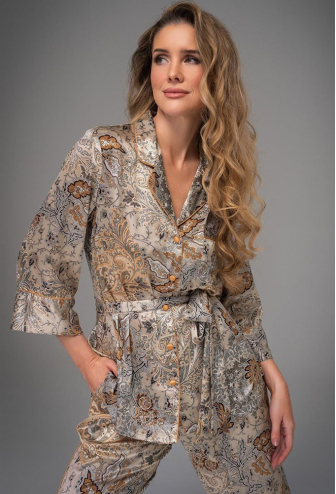 Пижама из натурального шелка Livia Mia-Amore 4496