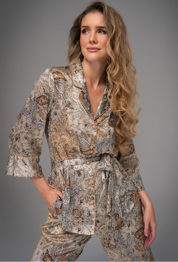 Пижама из натурального шелка Livia Mia-Amore 4496 фото