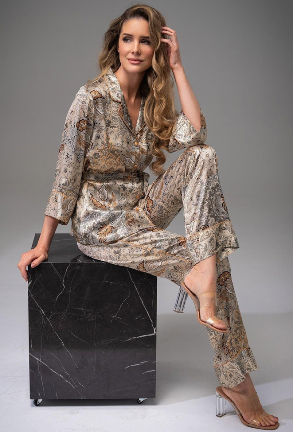 Пижама из натурального шелка Livia Mia-Amore 4496 фото