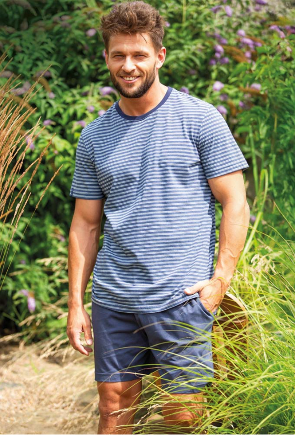 Пижама мужская хлопок Key МNS 310-4 фото