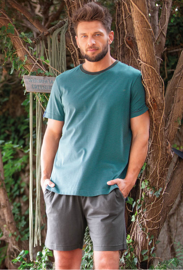 Пижама мужская хлопок Key МNS 317-4 фото