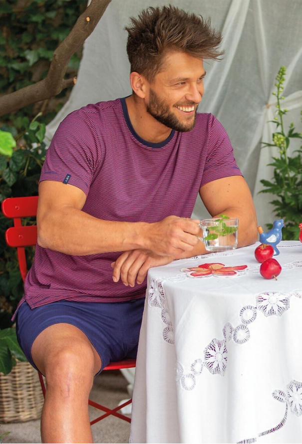 Пижама мужская бамбук Key МNS 319-4 фото