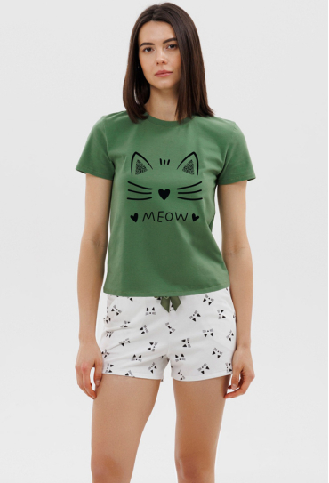 Піжама жіноча бавовна Cats Roksana 1759-16175