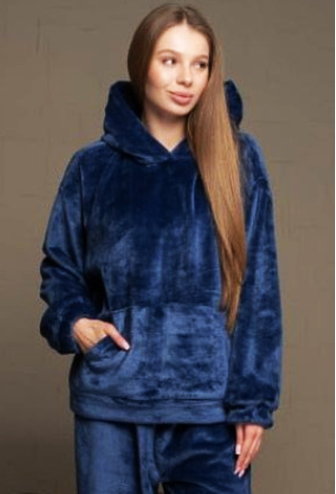 Костюм домашний софт Soft Navy Felena 801-802SN