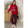 Пижама женская байковая Winter Holiday Cosy KMW21