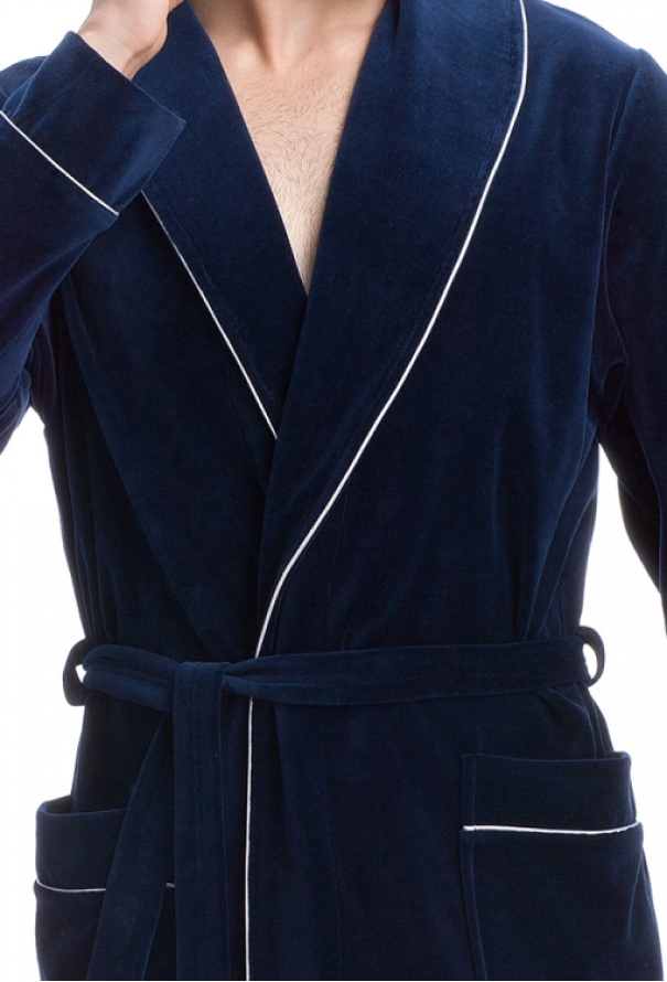 Халат чоловічий велюровий Dorota FR-063G