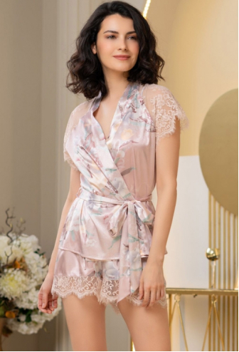 Піжама комплект з натурального шовку Milinda Mia-Amore 3724