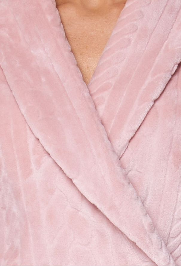 Халат женский плюшевый Athena L&L 2118PR