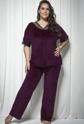 Пижама женская велюровая Shato 1739-2-XL