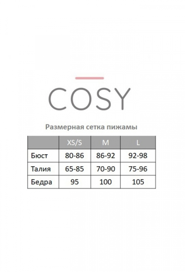 Піжама муслінова Cosy M12P