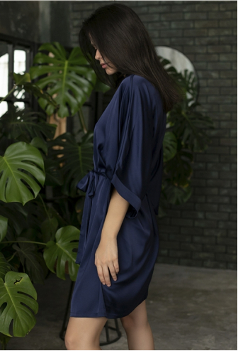 Халат жіночий шовковий Ocean Forly SH0006-14-04