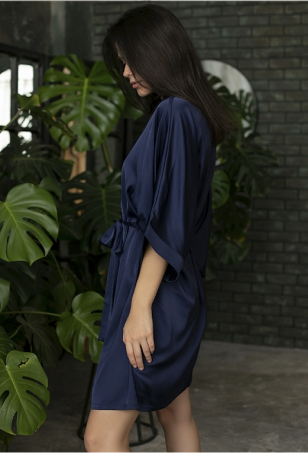 Халат жіночий шовковий Ocean Forly SH0006-14-04