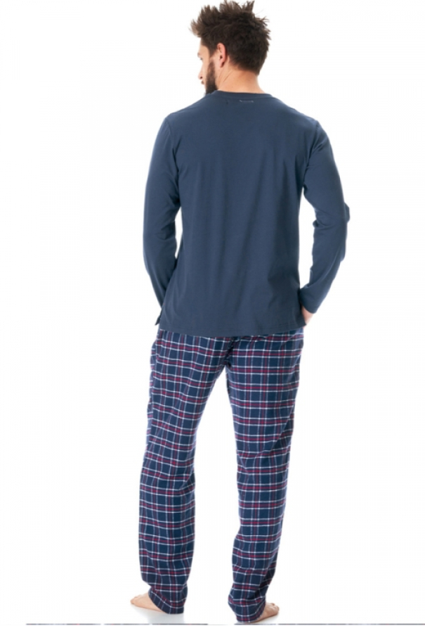 Пижама мужская фланелевая Key MNS 616 B23