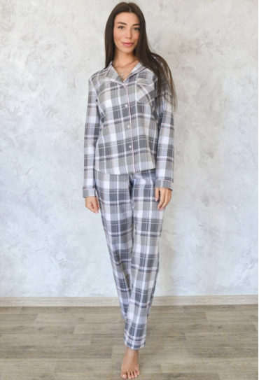Пижама женская байковая Graycell Roksana 1245-67026