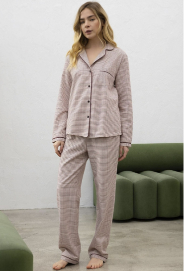 Піжама байкова A Fresh Look Roksana 1245-012