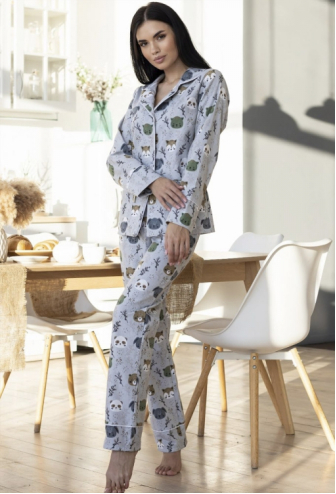 Пижама фланелевая MiaNaGreen П950