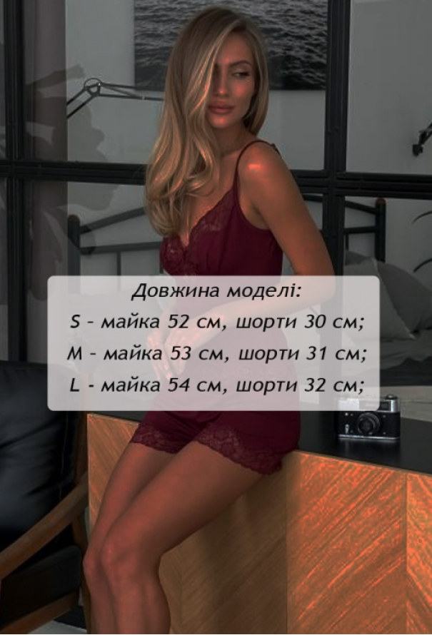 Пижама женская вискоза Violet delux П-М-63MC