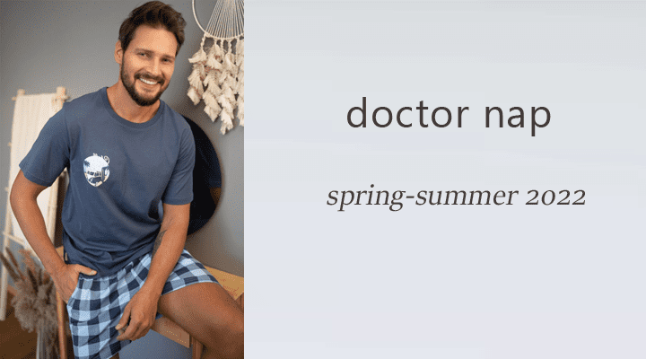 Cтильные мужские пижамы Doctor Nap весна-лето 2022