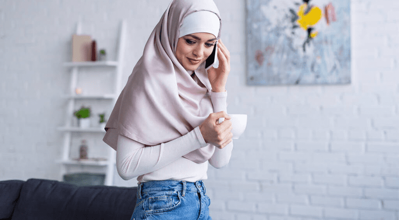 Как одеваются дома мусульманские женщины