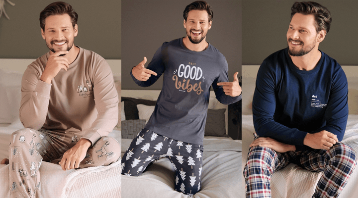 Мужские пижамы на осень от Doctor Nap