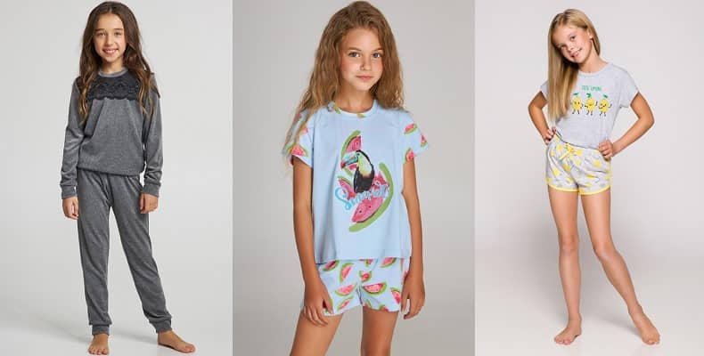 пижамы для девочек